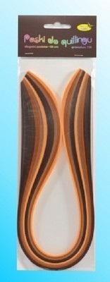 Galeria Hobby Quilling Strips Brown 5mm - 100 pieces ideal for crafts