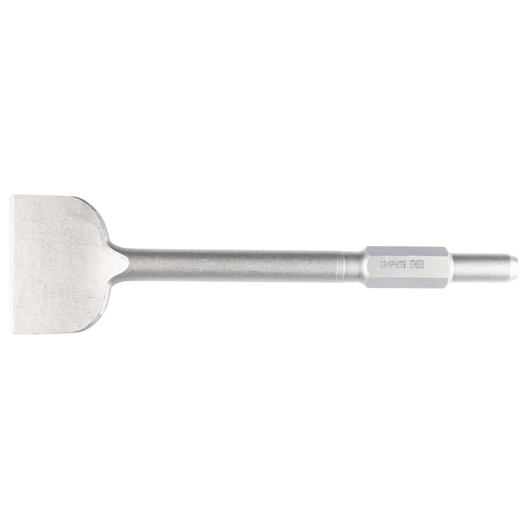 GRAPHITE Flat chisel HEX 115 x 400 mm for concrete and brick