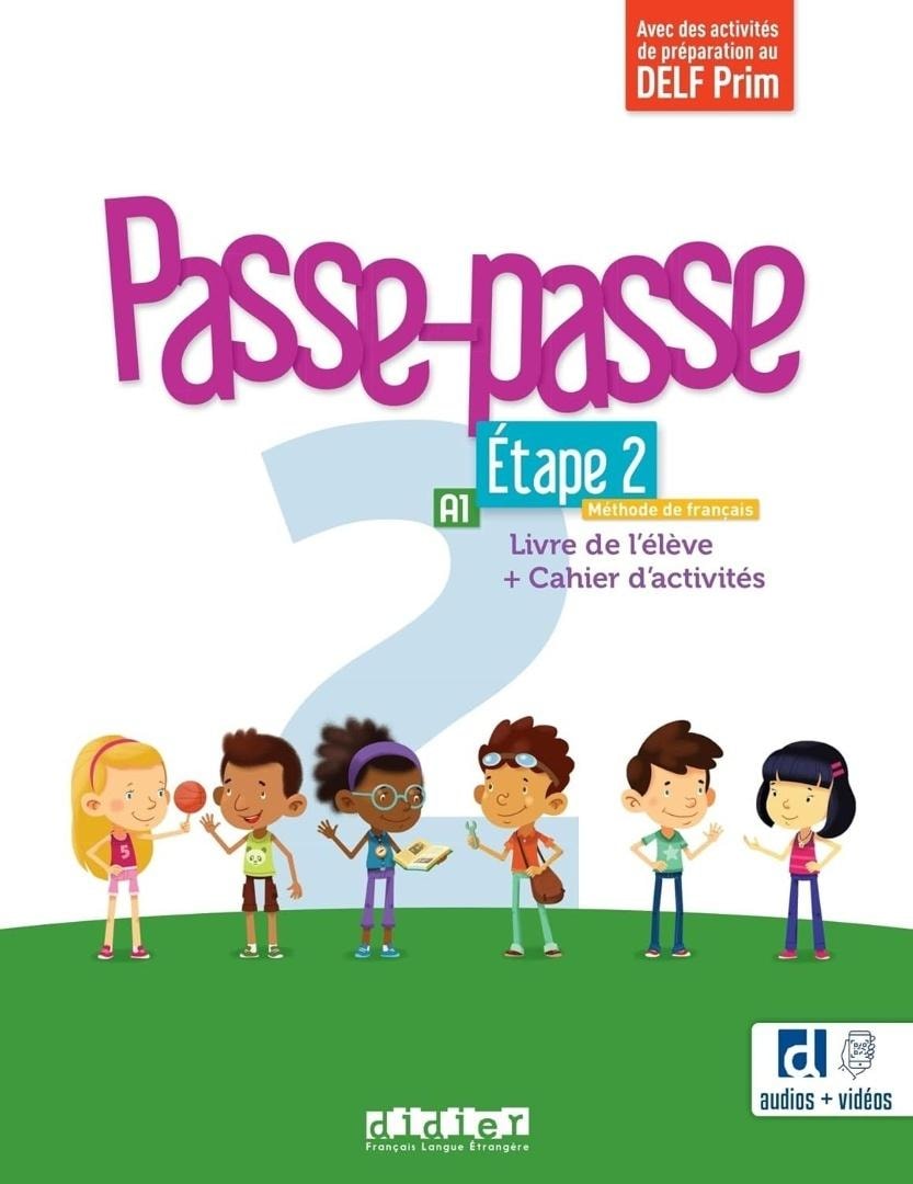 Didier Passe-Passe 2 stage 2 - textbook and exercises A1.1