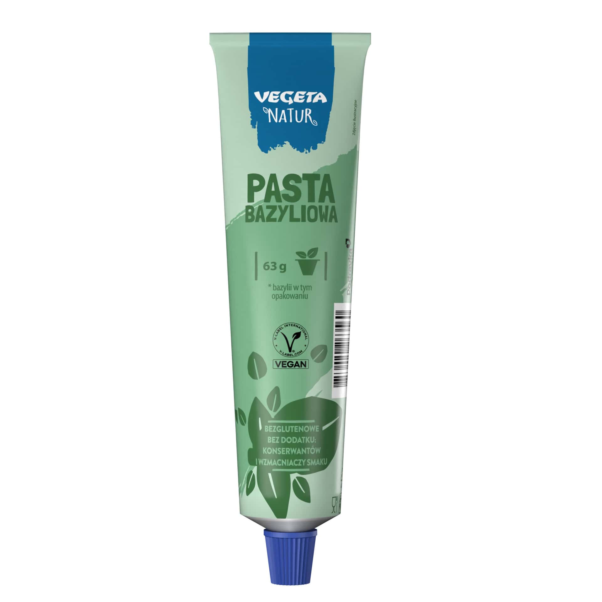 Vegeta Natur Basil Paste 90g - Mediterranean flavor in your kitchen