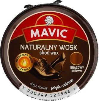 Mavic Shoe Polish - brown tin 40g - ideal for care