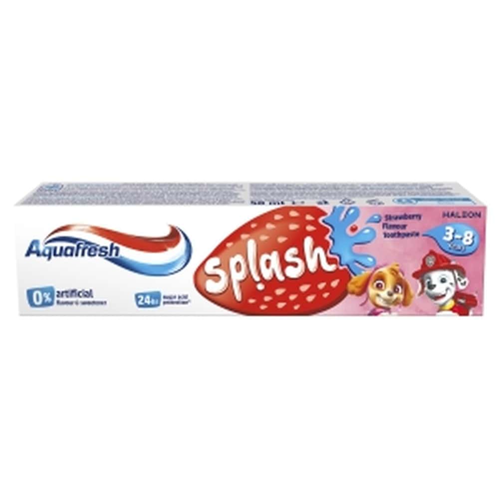 Aquafresh Splash Strawberry Children's Toothpaste 50 ml - for a healthy smile