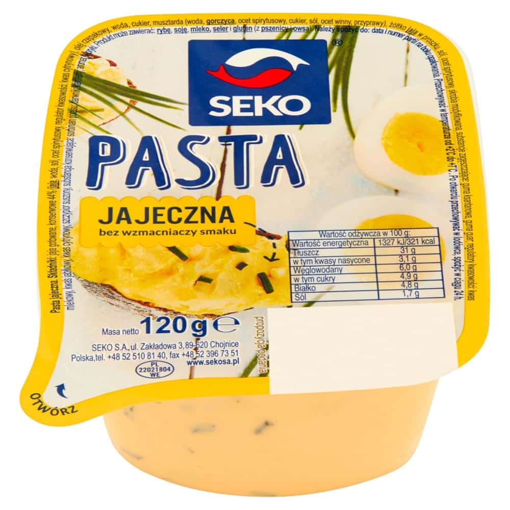 Sek Egg paste with mayonnaise - perfect for breakfast and dinner