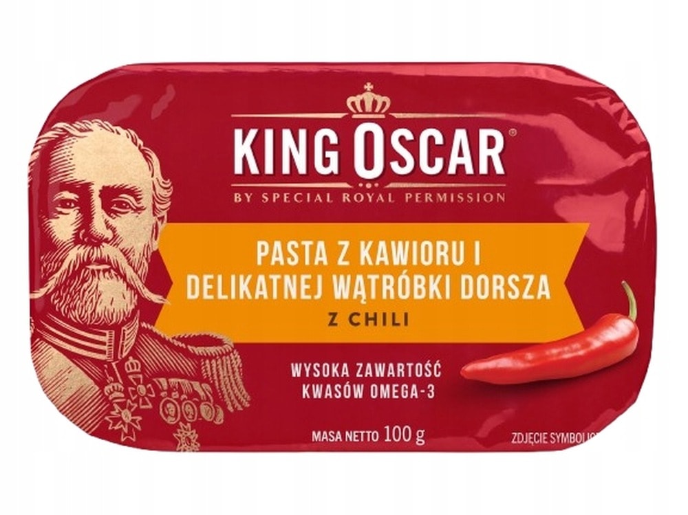 Caviar paste with liver and chili - spicy delicacy 100g