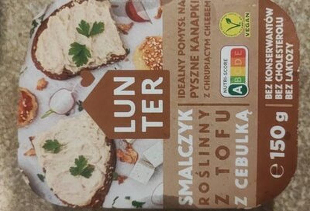 Lunter Tofu Spread Lard Flavor 150g - vegan alternative to lard
