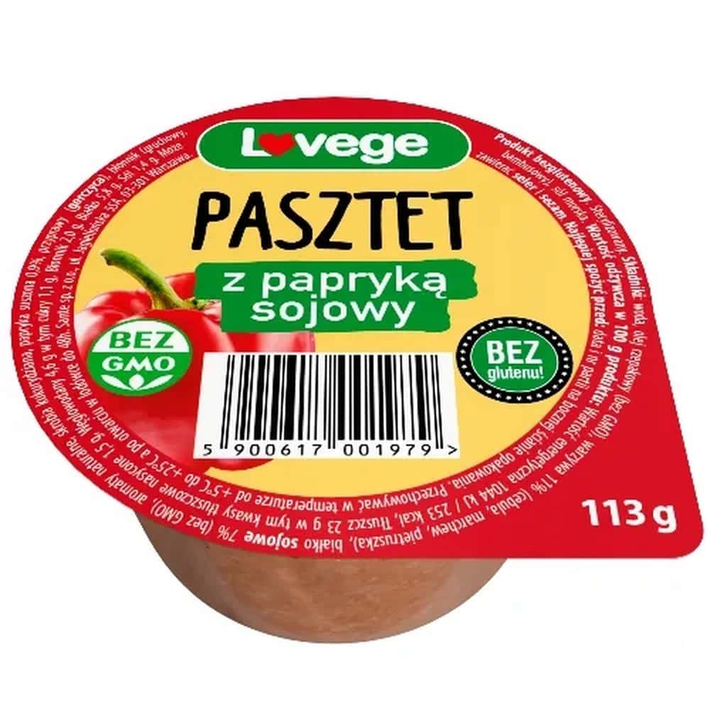 Sante Soy pate with paprika 113g - healthy snack
