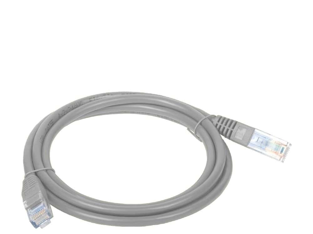ALANTEC Patchcord U/UTP Cat.5e PVC 0.5m grey - reliable network connection