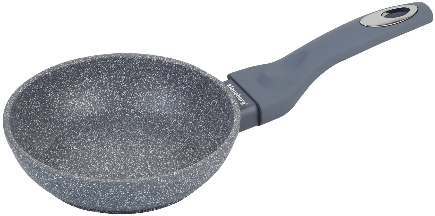 Klausberg Aluminum pan with gray marble effect Ø20cm - ideal for frying