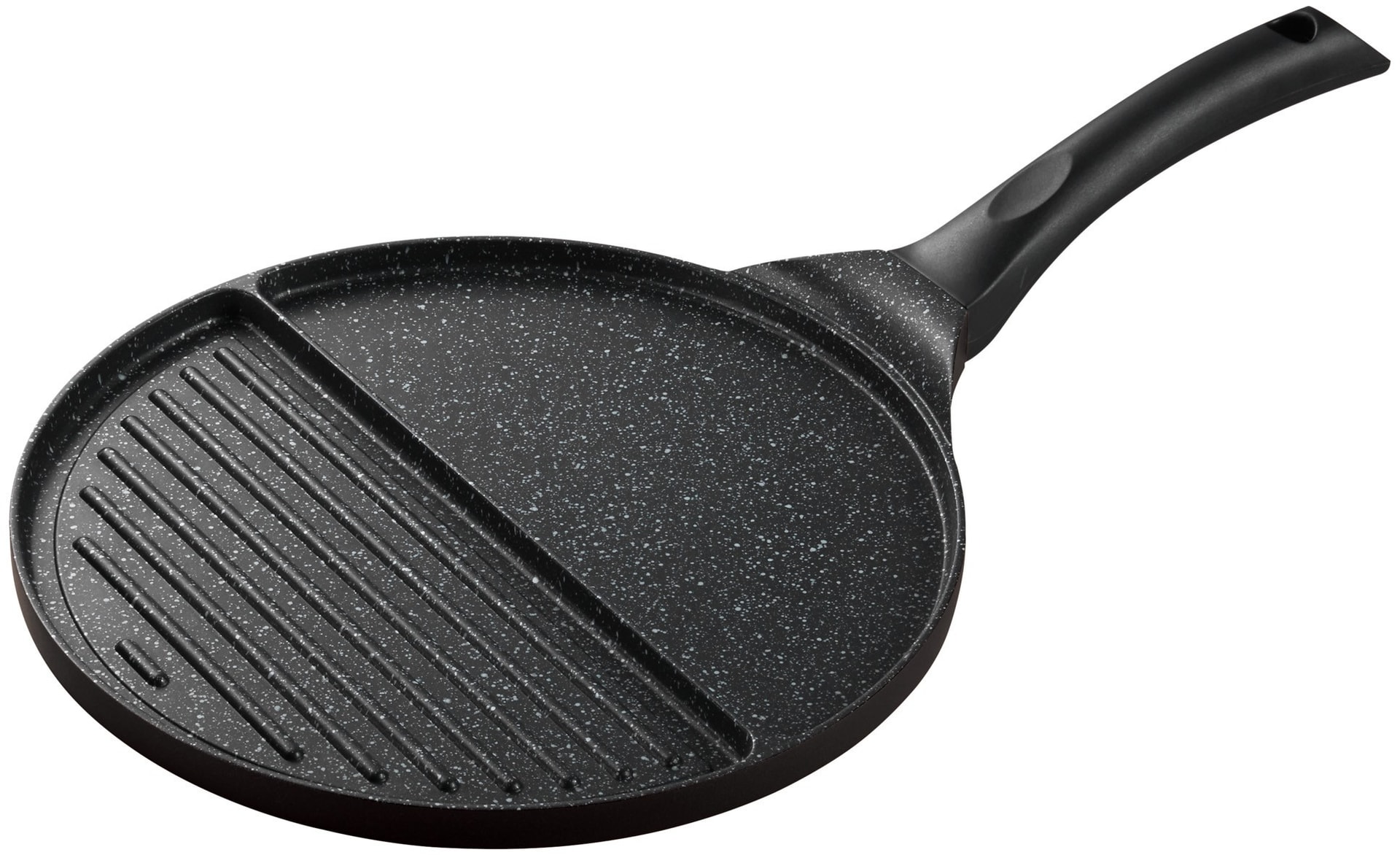 Kinghoff Double frying pan with marble coating Ø27cm - ideal for grilling and frying