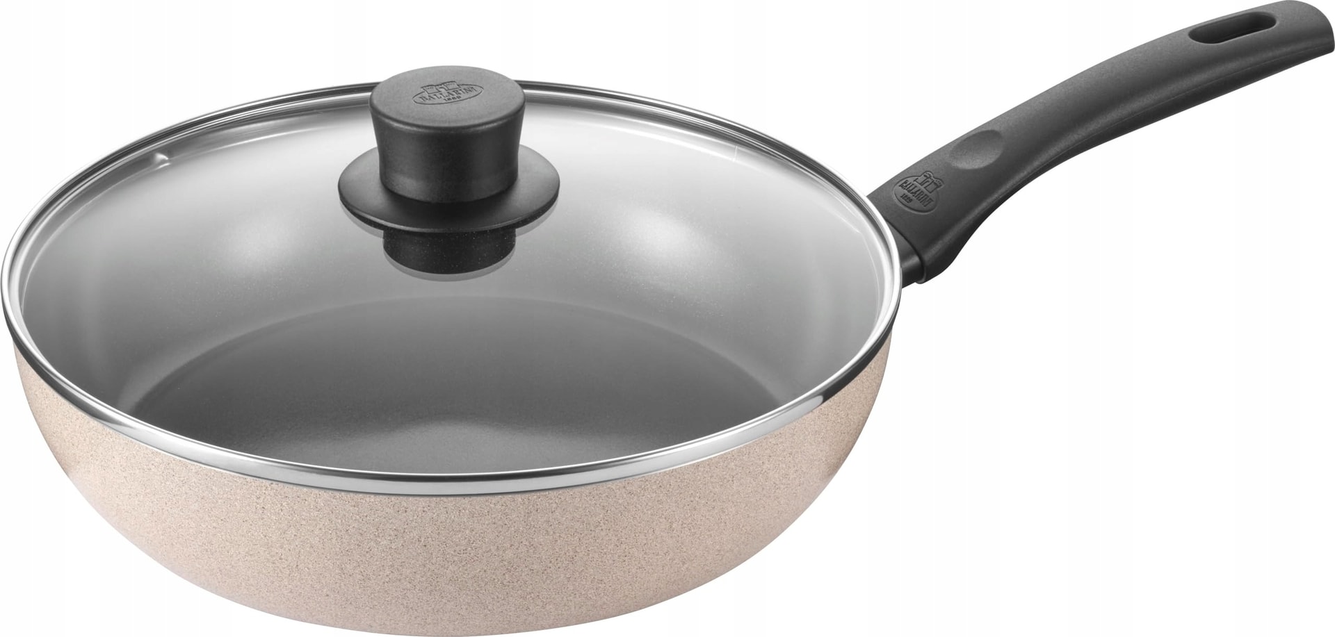BALLARINI LEDRO Sauté pan with lid 28 cm - ideal for frying and stewing