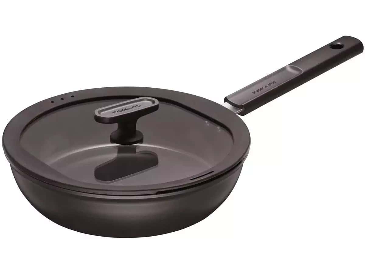 Hard Face Chef's Pan 28 cm with Lid - perfect for everyday cooking