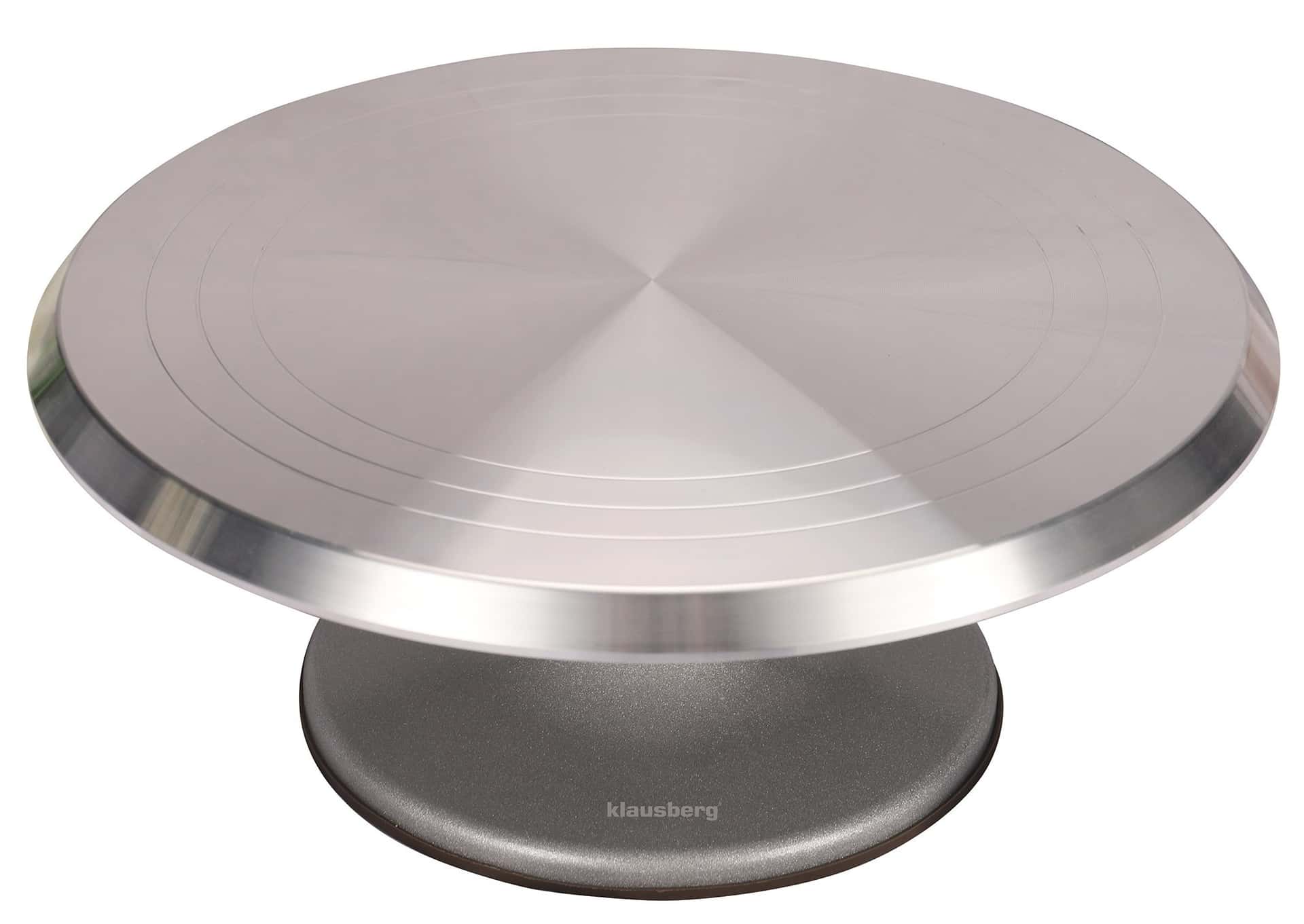 Klausberg Rotating steel cake stand KB-7710 - ideal for cakes and pies