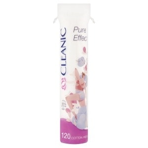 Cleanic Cosmetic Pads - gentle and effective 120 pieces