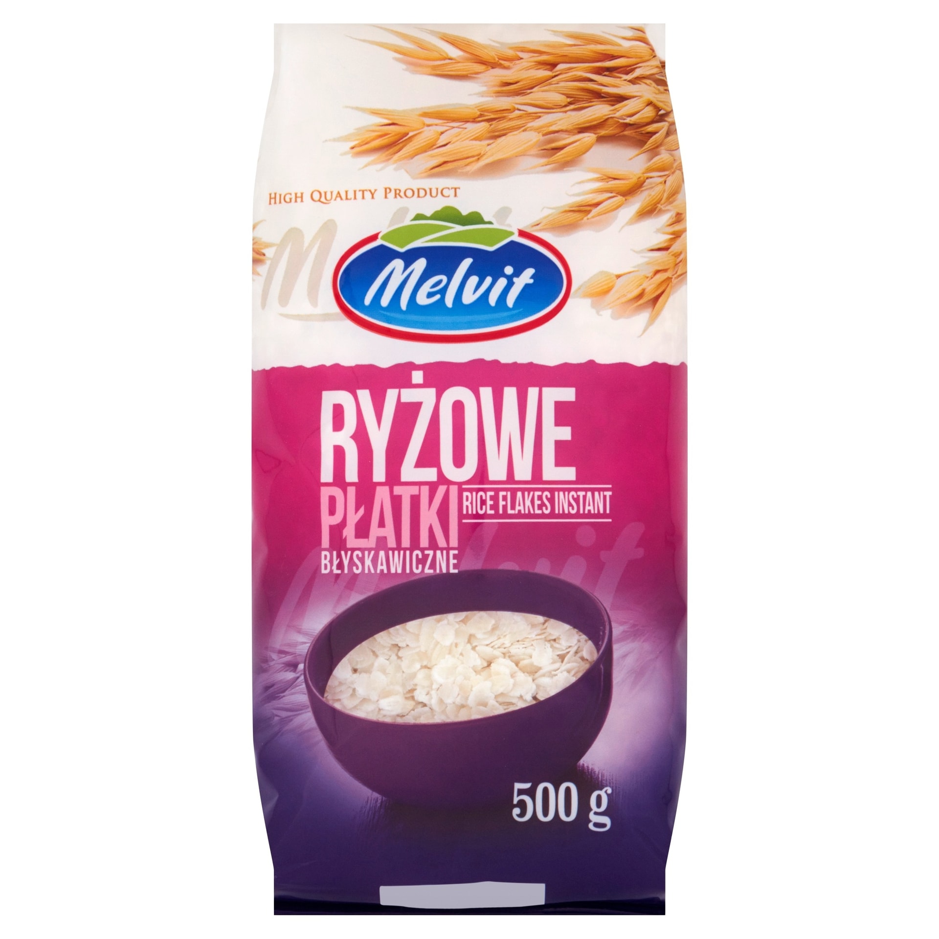 Melvit Instant Rice Flakes 500 g - delicate and nutritious