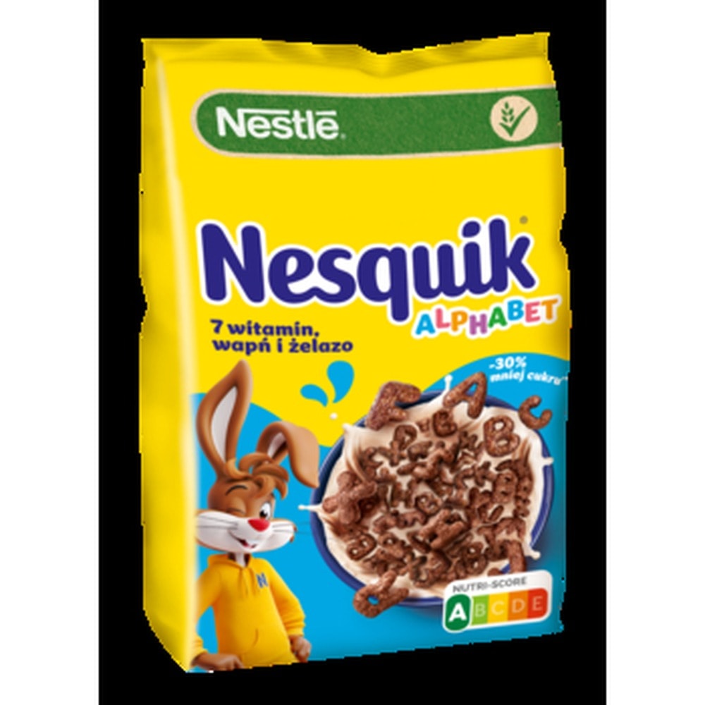 Nestle Nesquik Alphabet - Chocolate Breakfast Cereal 450g
