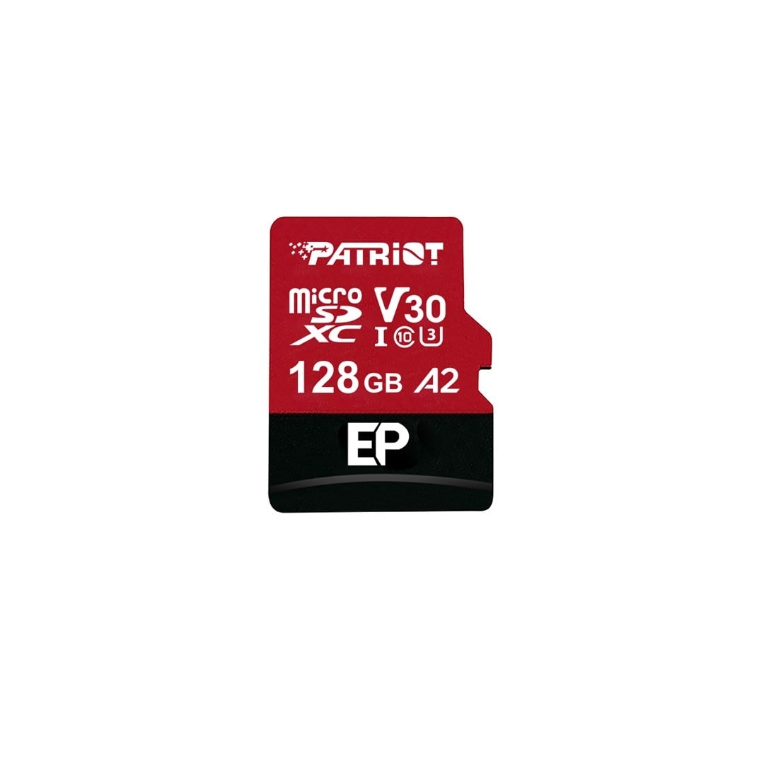 Patriot EP Pro A2 - Micro SDXC 128GB Memory Card perfect for smartphones