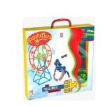 Spaghetteez Soft construction sticks - Ferris wheel 106 pieces