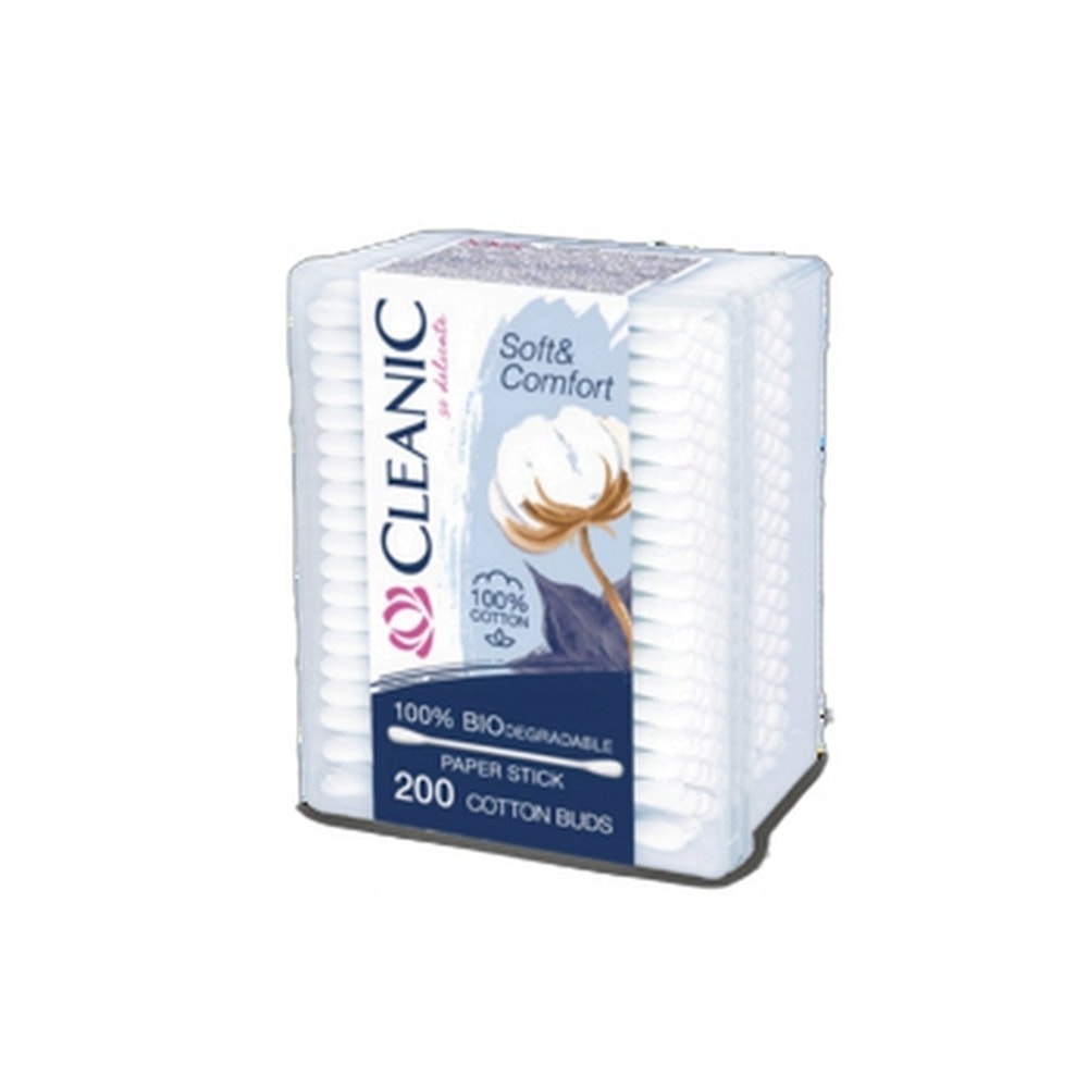Cleanic Soft - Gentle Cotton Buds 200 Pieces