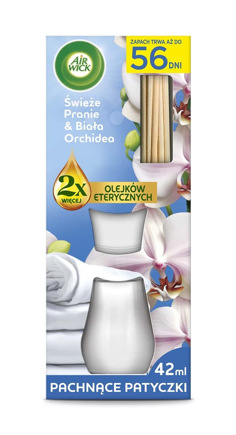 Air Wick Scented Oil Diffuser Fresh Linen & Orchid 42ml - Create a unique atmosphere in your home