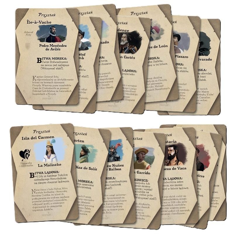 GALAKTA Pax Hispanica Set 1 Conquistadors - Mini-additions to the game