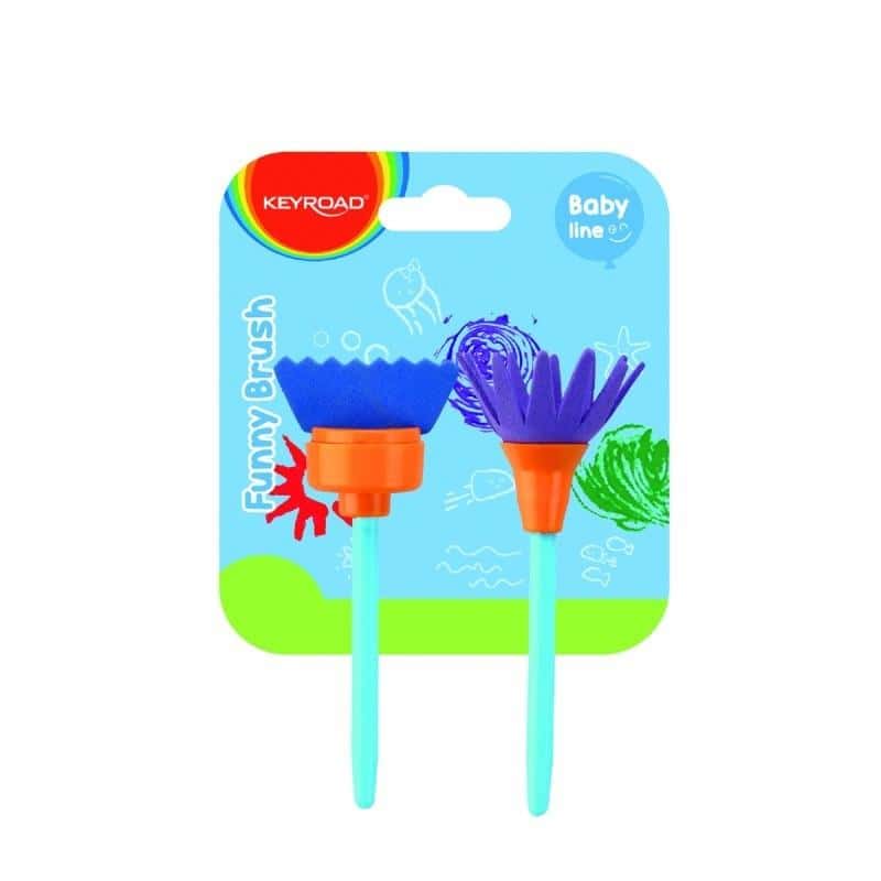 Keyroad Funny Brush - Creative Painting Brushes - 2 pieces