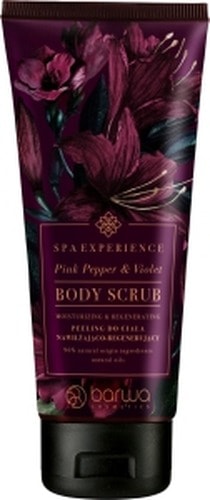 Barwa Pink Pepper & Violet Body Scrub - Exfoliating and Moisturizing