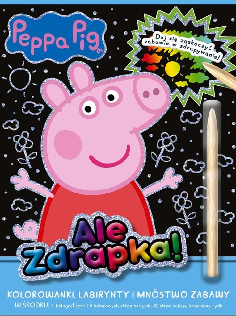 Peppa Pig. Scratch Away! - Collective work - discover hidden pictures!