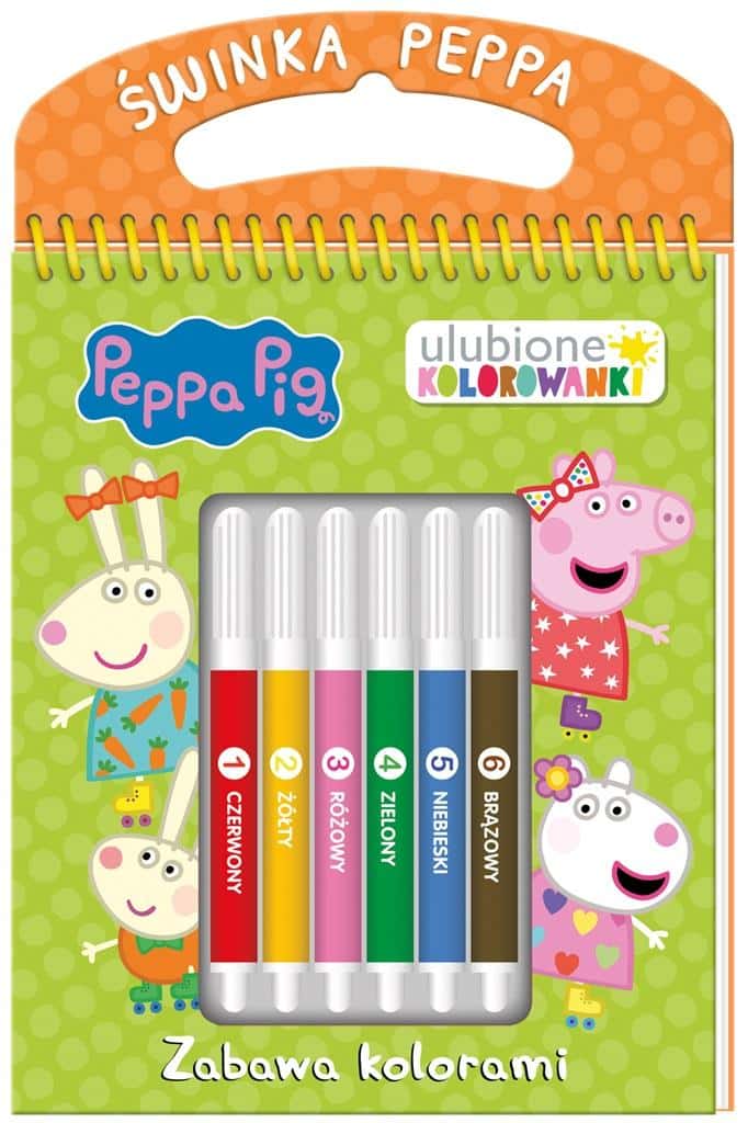 Peppa Pig Favorite Coloring Book 3 - Color Fun for Kids