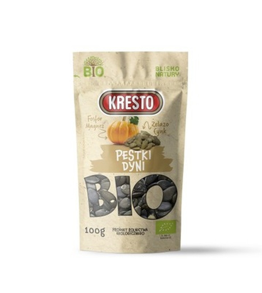 Kresto Pumpkin Seeds 100g - healthy snack full of nutrients