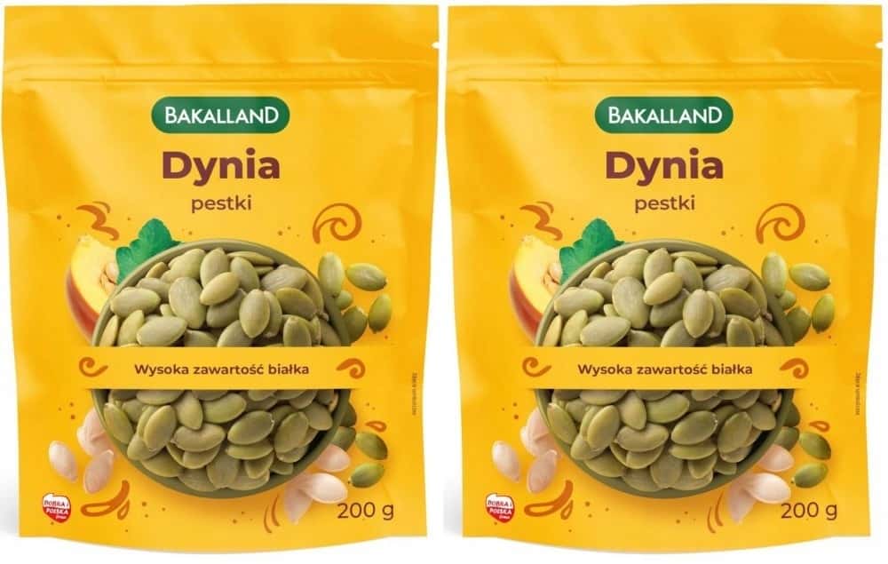 Bak Peeled Pumpkin Seeds 200g - Perfect as a healthy snack