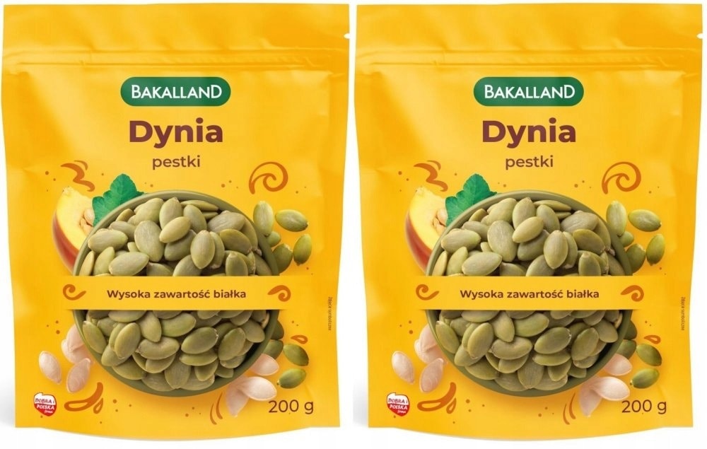 Bak Peeled Pumpkin Seeds 200g - Perfect as a healthy snack