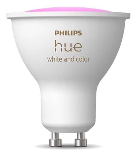 Philips Hue White and color ambiance GU10 - Smart spot lighting with color control