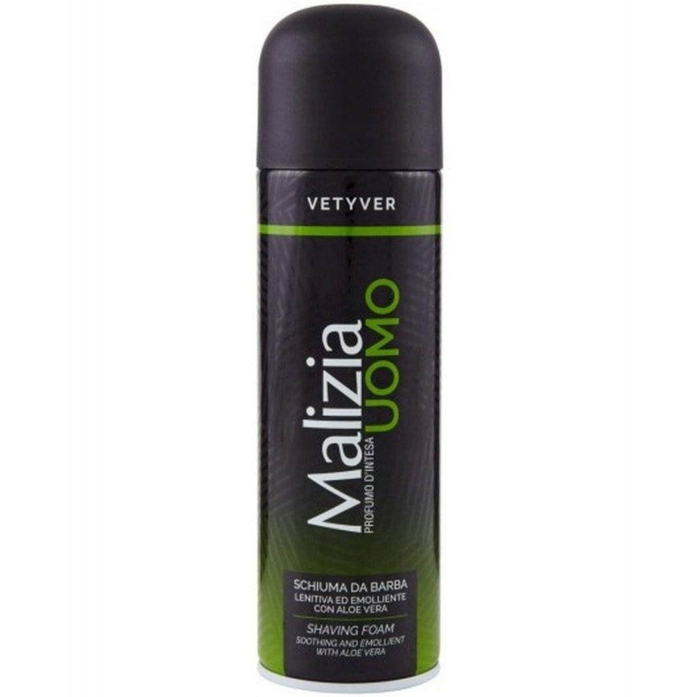 Malizia Shaving Foam Vetyver - Ideal for men who value comfort