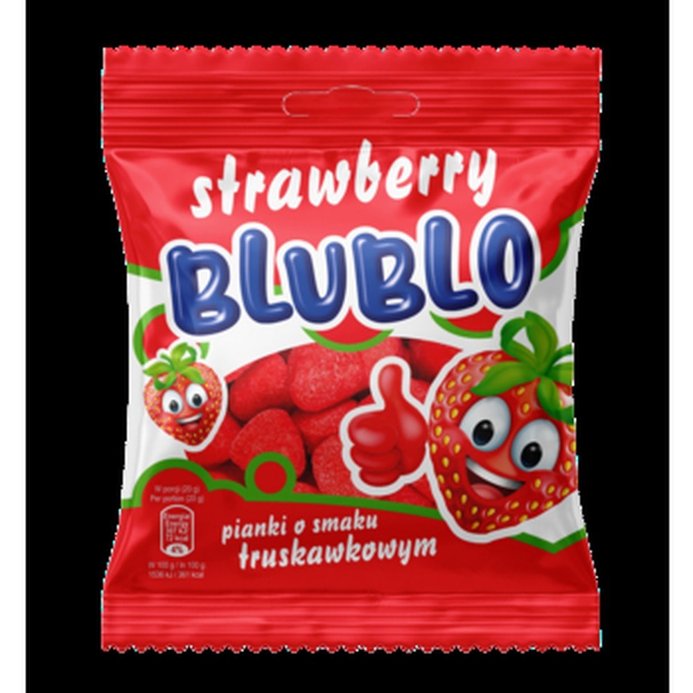 BLUBLO Strawberry Marshmallows - Delicate sweetness for every occasion