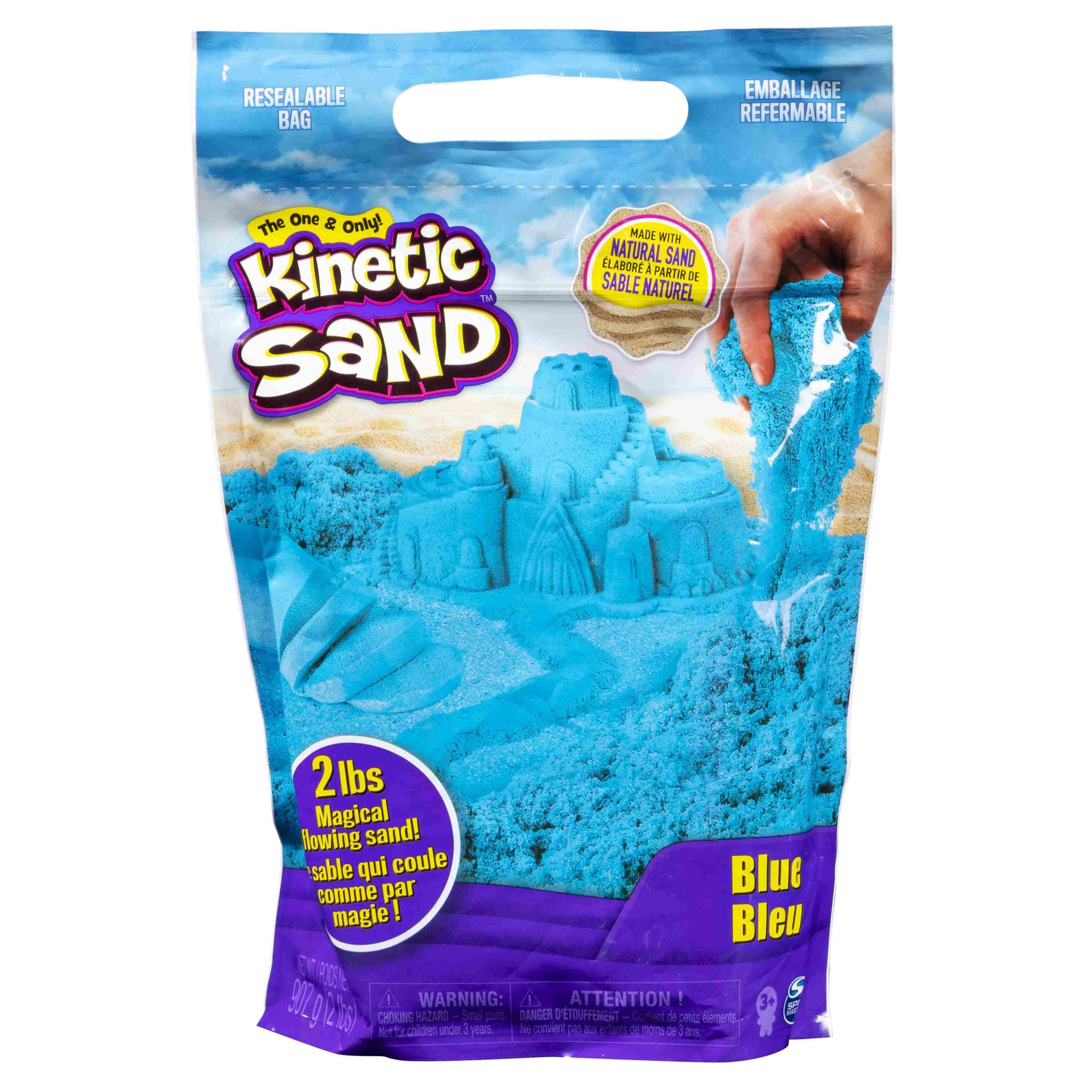 Kinetic Sand Piasek Kinetyczny Niebieski 900g