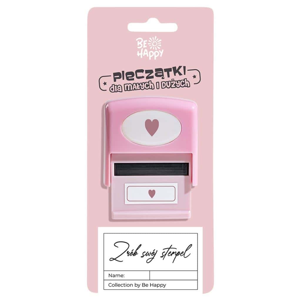 Be-Happy Gifts Stamp Heart - colorful addition to creative projects