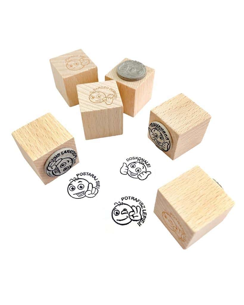 Colorado Motivational cube stamps Polish - ideal for learning and playing