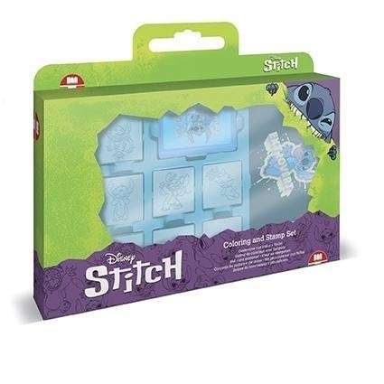 Stitch - Stamps set in suitcase for children