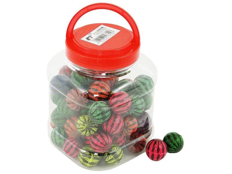 ADAR Rubber ball Watermelon - colorful mix ideal for playing