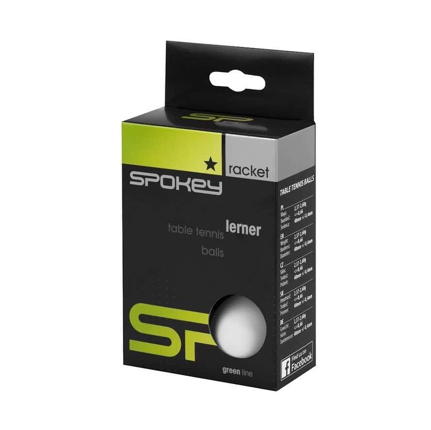 Spokey Lerner - Table tennis balls 6 pieces