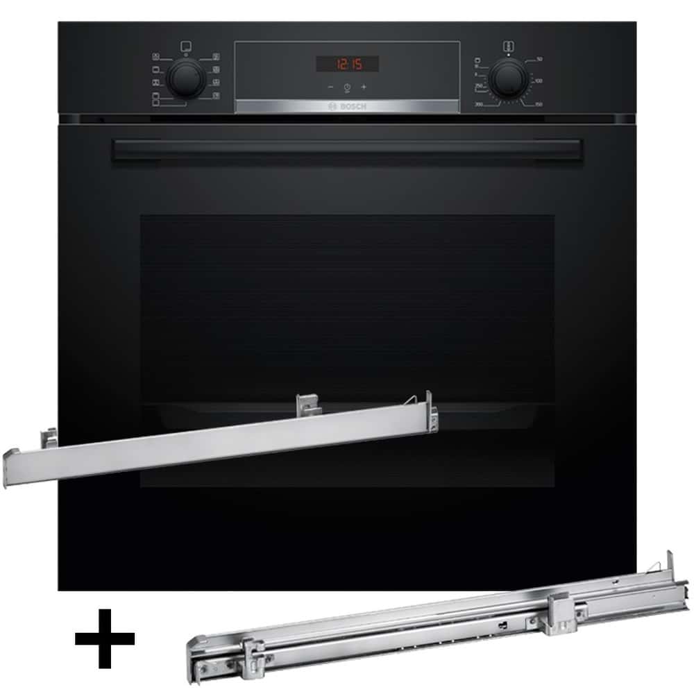 BOSCH HBA514BB3 Electric oven with telescopic rails - perfect for baking