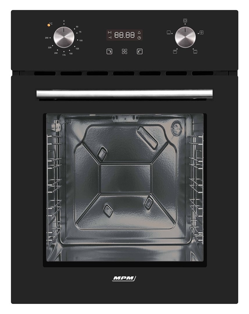 MPM Built-in Electric Oven - 45 liters black, perfect for modern kitchen