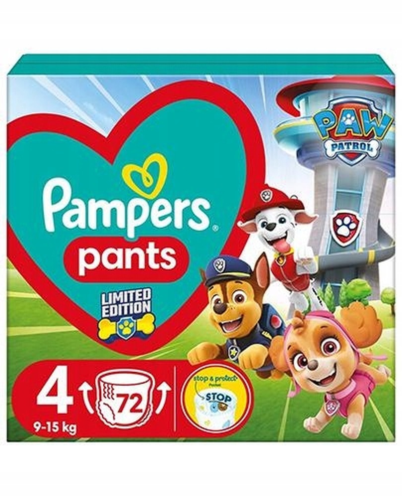 Pampers Pants 4 - Comfort and protection for your child