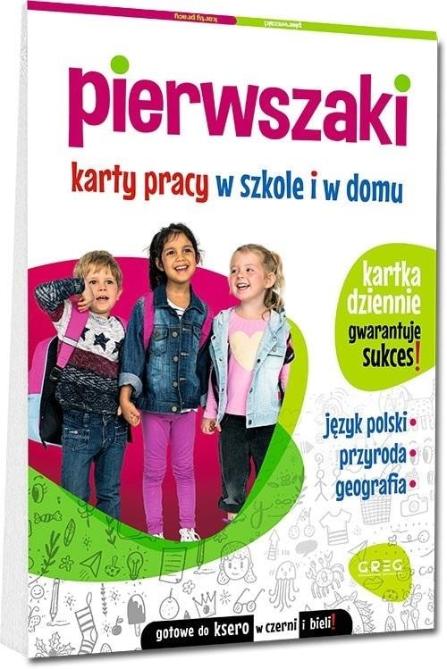 Pierwszaki. Karty pracy. W szkole i w domu