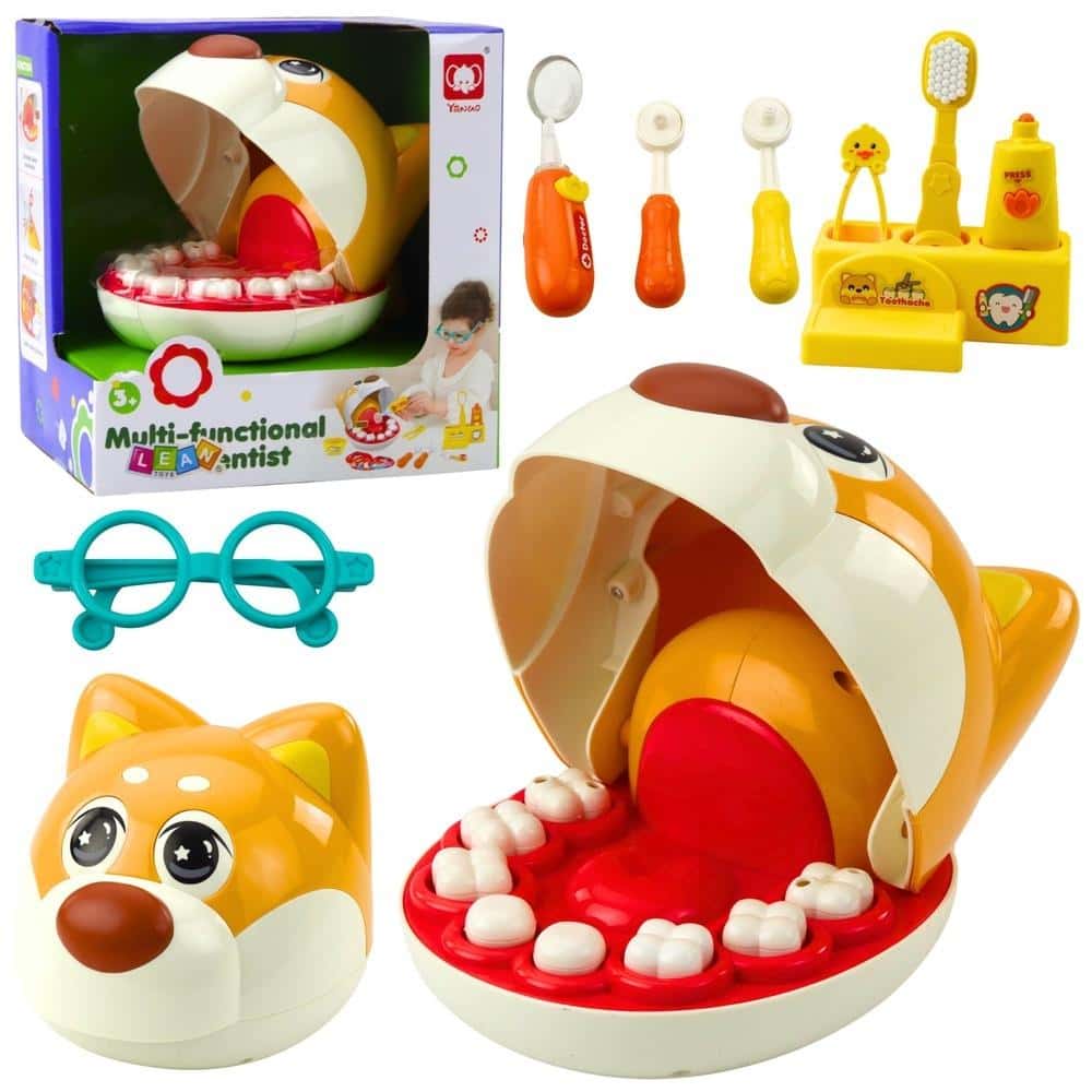 Leantoys Dog Dentist - Educational toy for children