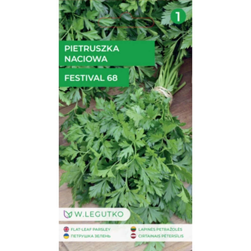 Legutko Parsley Festival 68 - Leaf variety for parsley leaves