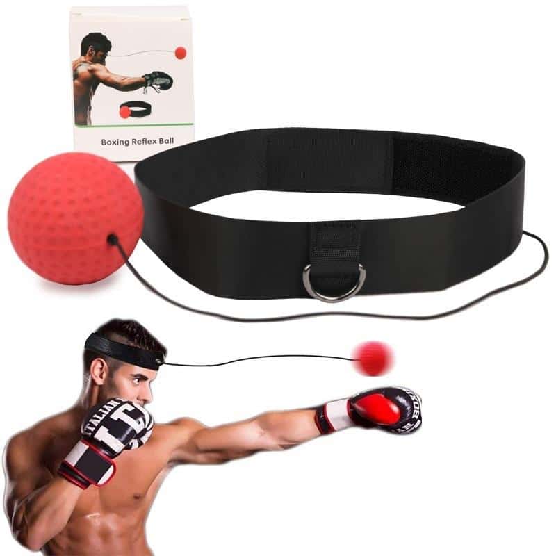 Boxing training ball - improves reflexes and coordination