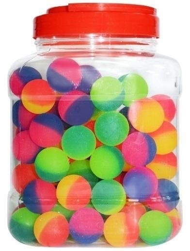 Rubber ball 25mm - Colorful play balls (100pcs)