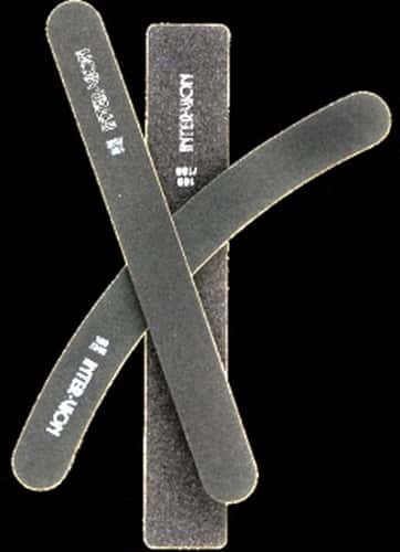 Inter-V Black Banana Nail File - Ideal for manicure