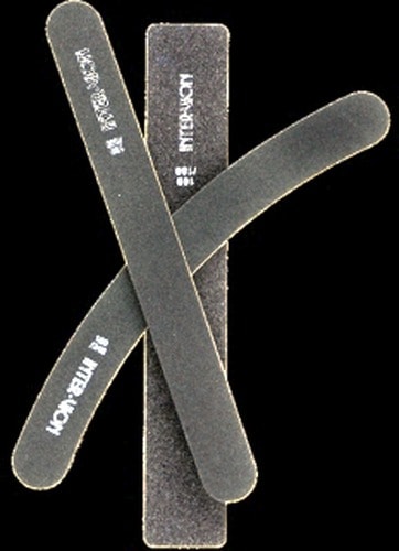 Inter-V Black Banana Nail File - Ideal for manicure